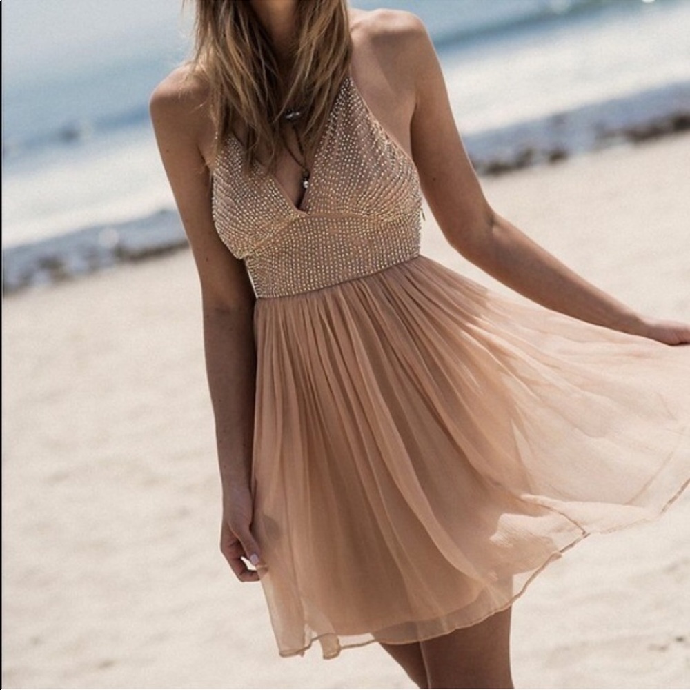Free People Like A Diamond Mini Dress - Picture 5 of 7